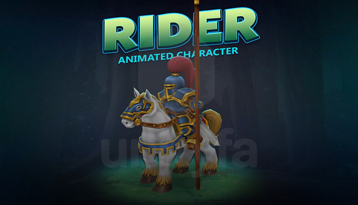 Rider Knight Animated Character v1.0