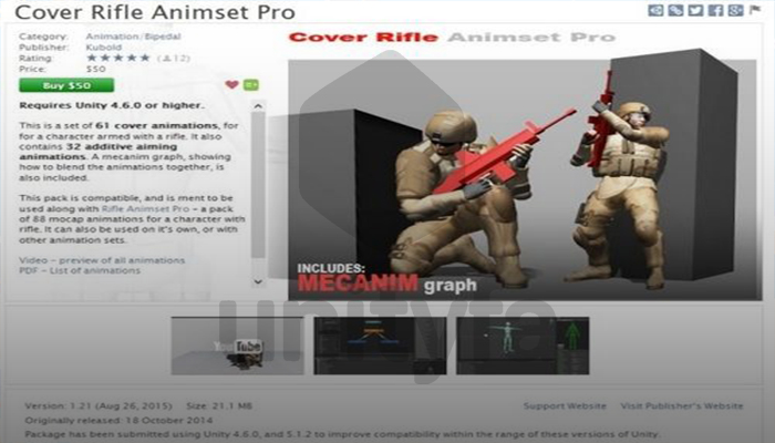 Cover Rifle Animset Pro v1.2
